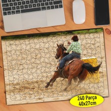 Asilmeydan Dört Nala Koşan Asil At 240 Parça Puzzle YAPBOZ-103963387