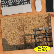 Asilmeydan Taş Duvar Deseni Soyut Obje 240 Parça Puzzle YAPBOZ-115490212