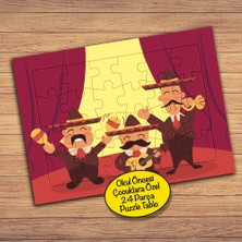 Asilmeydan Meksika Sanatçıları Çocuklara Özel Puzzle Yapboz TABLO-243PZ