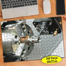 Asilmeydan Cnc Elmas Kesim Takım Tezgahı 240 Parça Puzzle YAPBOZ-64216914
