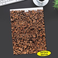 Asilmeydan Ormanda Odun Kütük Istifi 240 Parça Puzzle YAPBOZ-64733905