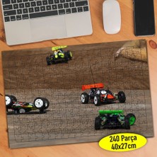 Asilmeydan Oyuncak Araba Ralli Yarışı 240 Parça Puzzle YAPBOZ-5700755