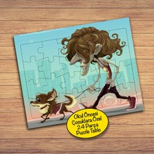 Asilmeydan Koca Saç Kafa 24 Parça Çocuklara Özel Yapboz TABLO-196-437