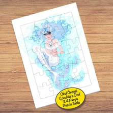 Asilmeydan Buz Deniz Kızı 24 Parça Çocuklara Özel Yapboz TABLO-1196-310