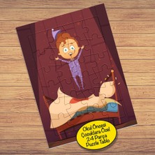 Asilmeydan Zıplayan Çocuk 24 Parça Çocuklara Özel Yapboz TABLO-1284-15229-1