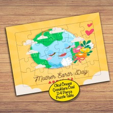 Asilmeydan Gülümseyen Dünya 24 Parça Çocuklara Özel Yapboz TABLO-5827