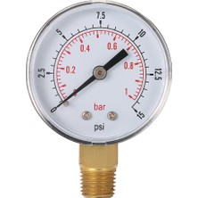 Gahome 50MM 0 ~ 15PSI 0 ~ 1bar Havuz Filtresi Su Basıncı Kadranı (Yurt Dışından)