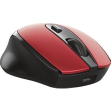 Trust 24019 Zaya Rechargeable Şarj Edilebilir Kablosuz Optik Mouse Kırmızı