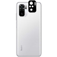 Ceponya Xiaomi Redmi Note 10S 3D Kamera Lens Koruyucu Temperli Cam