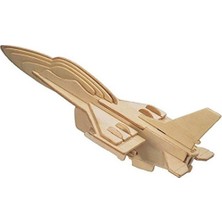 Woodcraft Ahşap Maket F16 Fighter Plane 3D Maket