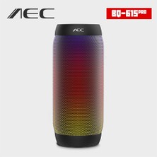Best Deal Aec Bq - 615 Pro Renkli LED Bluetooth V3.0 3.5mm Nfc Tf Kart Fm Radyo Hoparlör (Yurt Dışından)