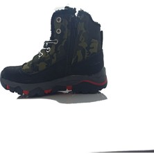 Abay Patik Siyah Waterproof Fermuarlı Çocuk Bot