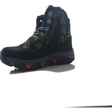 Abay Patik Siyah Waterproof Fermuarlı Çocuk Bot