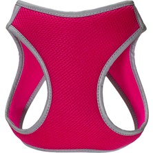 Mita Air Mesh Göğüs Tasması Fosforlu Pembe S 7-10 Kg