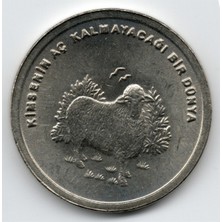Benim Koleksiyonum F.a.o. 500.000 Lira (2002) “kimsenin Aç Kalmayacağı Bir Dünya” Çil Eski Madeni Para