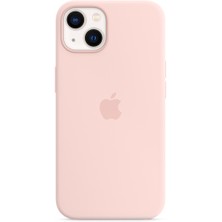 Apple iPhone 13 Magsafe Silikon Kılıf – Chalk Pink MM283ZM/A