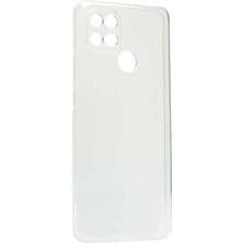 Kılıfist Oppo A15S Kılıf Kamera Korumalı Şeffaf Süper Silikon Kapak