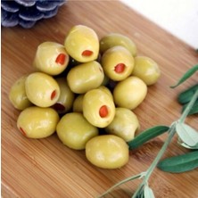 Biber Dolgulu Yeşil Zeytin 600 gr