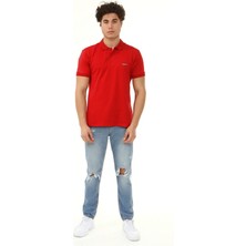 Turkish Lion Polo Yaka Arma Baskı T-Shirt