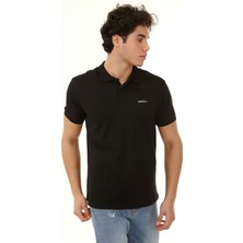 Turkish Lion Polo Yaka Arma Baskı T-Shirt