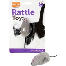 Karlie Kurmalı Fare Kedi Oyuncağı Rattle Toys 6 cm