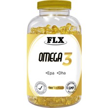 Flx Omega 3 Balık Yağı 180 Softgel