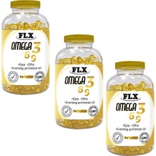 Flx Omega 3-6-9 Balık Yağı 3 X 90 Softgel