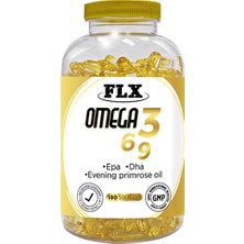 Flx Omega 3-6-9 Balık Yağı 180 Softgel