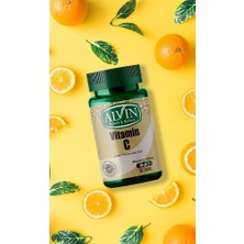 Alvin Vitamin C İçeren Takviye Edici Gıda, L-Askorbik Asit, 30 Tablet