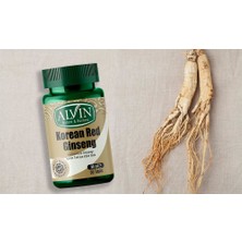 Alvin Korean Red Ginseng Kırmızı Kore Ginsengi İçeren Takviye Edici Gıda, 30 Tablet