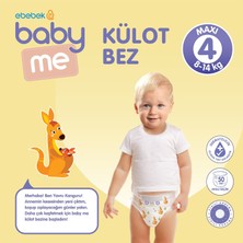 Baby Me Külot Bez Maxi 4 Numara 8-14 kg 50 Adet