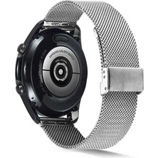 noktaks - Samsung ​​Gear S3 - Kordon 22mm Metal Kordon KRD-45 - Gümüş