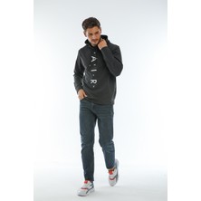 Superlife Kapşonlu Air Baskılı Sweat SPR22SW162