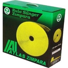 Atlas Sünger Şerit Zımpara Rulo 115 mm x 25 mt 120 Kum