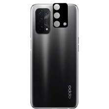 Kupa Oppo A74 4g Kamera Lens Koruyucu Tam Kapatan Darbe Emici Ince Çözünürlük Engellemez