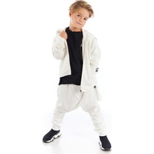 Colorinas Cozy Baggy Unisex Pantolon Ekru
