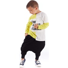 Colorinas Comfy Baggy Pantolon Siyah