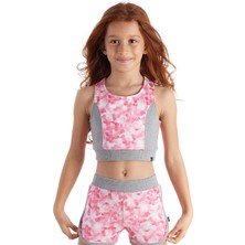 Colorinas Sanya Marble Crop Top