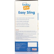 Baby Plus Easy Bebek Ana Kucağı Kanguru Sling