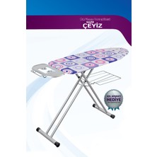 Kon Önal Çeyiz Monoblok Fişli Ütü Masası! Yedek Kumaş+Kol Aparatı Hediye!