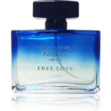 Free Love Silver Night EDP Erkek Parfüm 100 ml