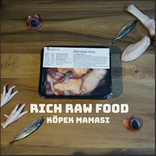 Barftr - Rıch Raw Food 4 kg Köpek Maması (4 Paket - 1000 Gr)