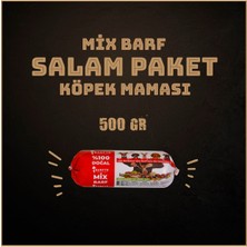 Barftr - Mix Barf 6 kg Salam Köpek Maması (12 Paket - 500 Gr)