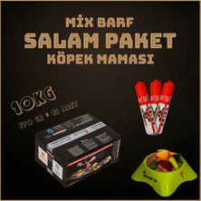 Barftr - Mix Barf 10 kg Salam Köpek Maması (13 Paket - 770 Gr)