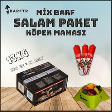 Barftr - Mix Barf 13 kg Salam Köpek Maması (17 Paket - 770 Gr)