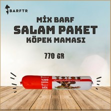 Barftr - Mix Barf 13 kg Salam Köpek Maması (17 Paket - 770 Gr)