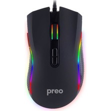 Preo My Game MG16 Rgb Makro Gaming Mouse