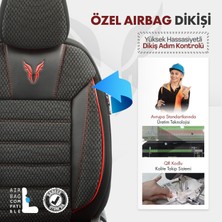 Otom Toro Design Airbag Dikişli Ekstra Destekli Özel Dokulu Oto Koltuk Kılıfı Tam Set