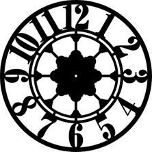 Wood 14 Dizayn Ahşap-Saat Dekoratif