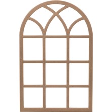 Rafhomestore Dekoratif C2 Kısa 65 x 100 cm Duvar Çerçeve Ham Mdf